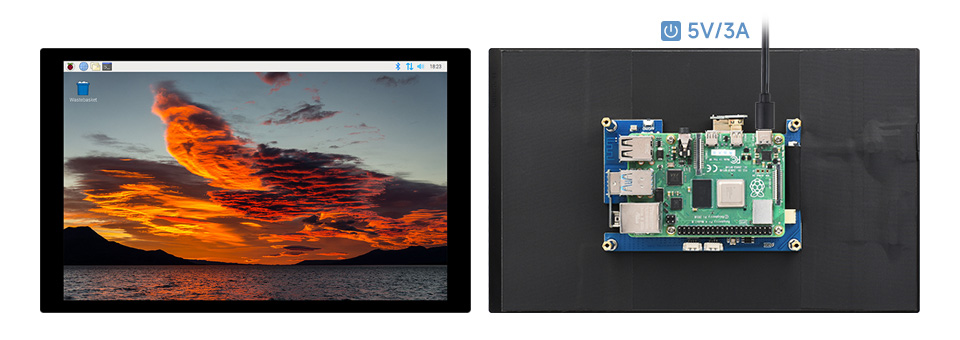 10.1 英寸触控屏接入树莓派