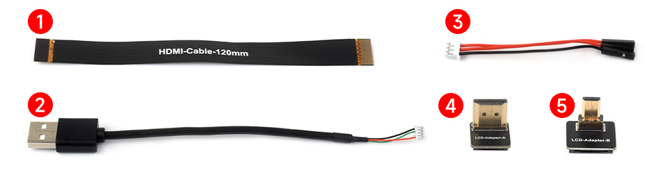 7 英寸 QLED 触控屏接入树莓派 4B