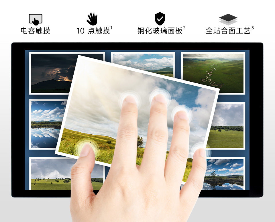 10.1 英寸触控屏电容式 10 点触摸