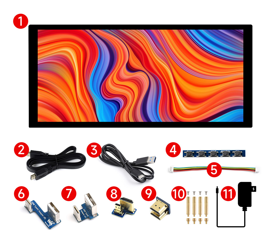 10.4 英寸 QLED 触控屏配置清单