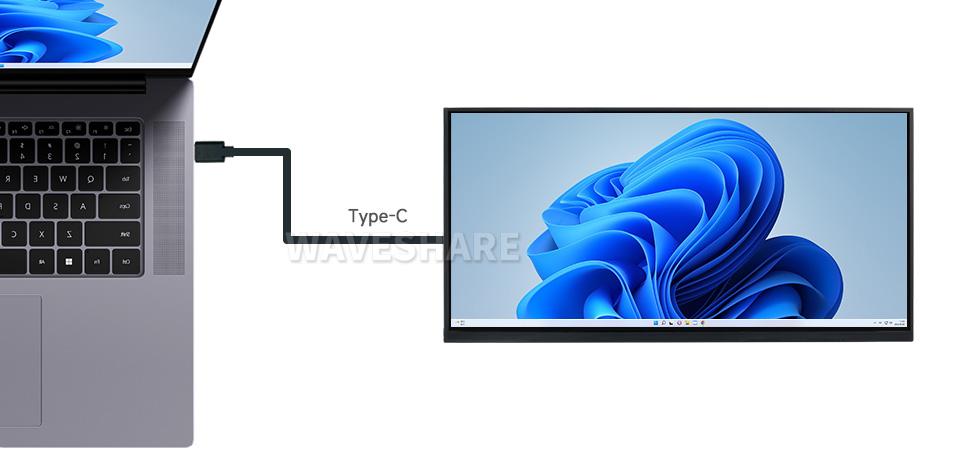 11.6英寸触控屏接入树各种 PC