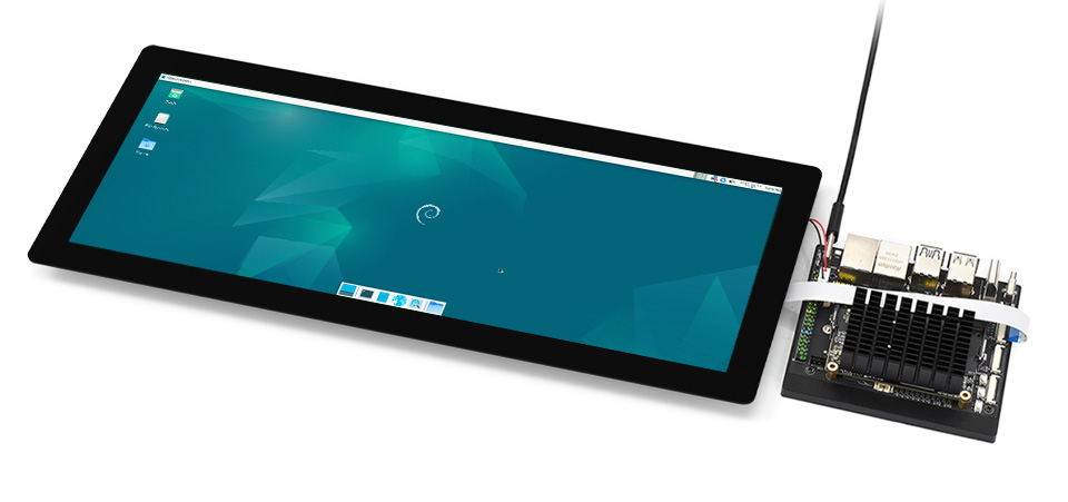 12.3 英寸 DSI 显示屏/触控屏支持电容式十点触控