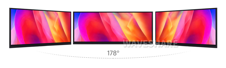 12.3英寸触控屏显示角度