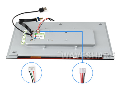 7 英寸 QLED 触控屏接入树莓派 4B