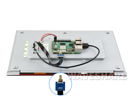 7 英寸 QLED 触控屏接入树莓派 Zero 2 W