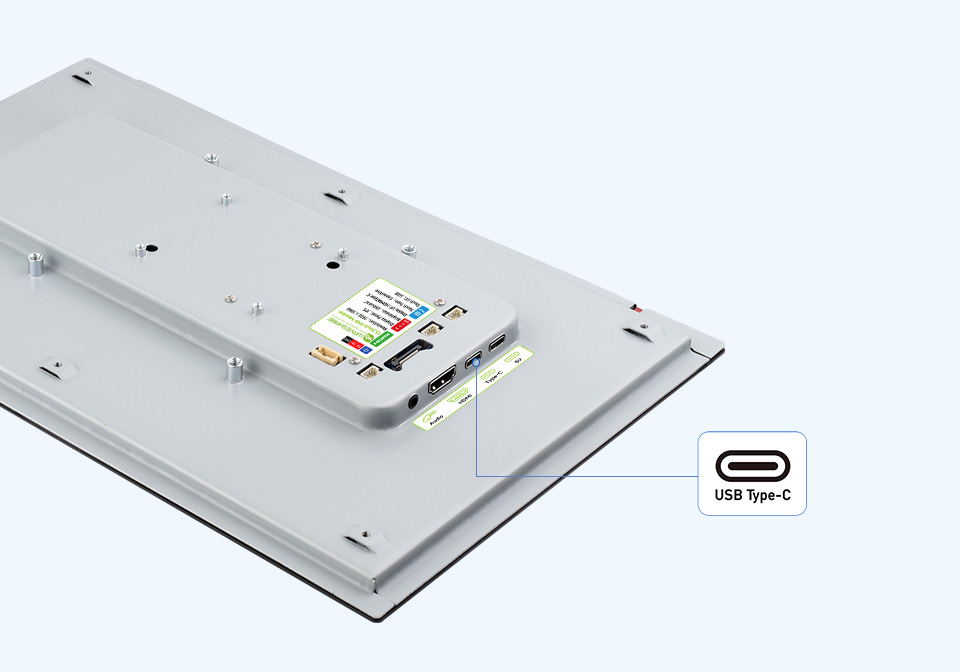 13.3 英寸高色域触摸显示器支持手机连线投屏