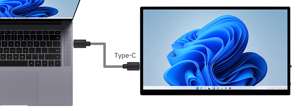 13.3 英寸 2K AMOLED 触控屏接入树各种 PC