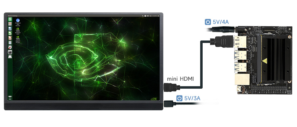 15.6 英寸显示屏全贴合屏HDR显示器接入接入计算机