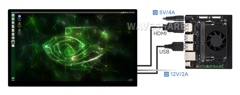 18.5 英寸电容触控屏接入 Jetson 系列主板