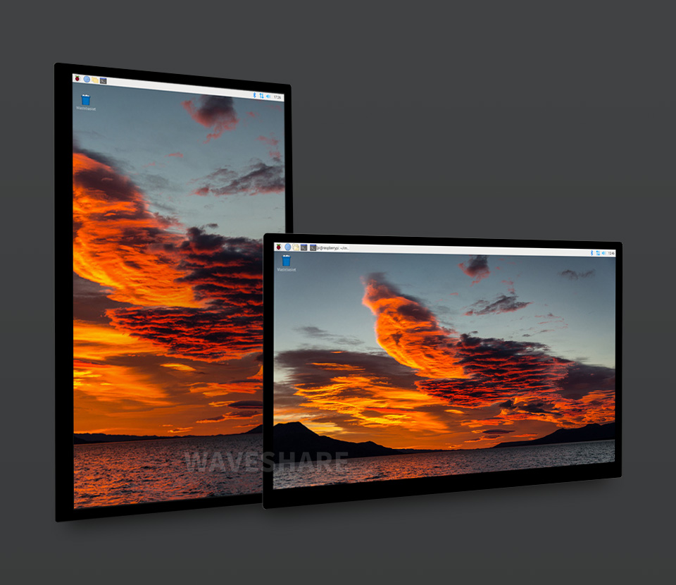 18.5 英寸电容触控屏可自由旋转切换