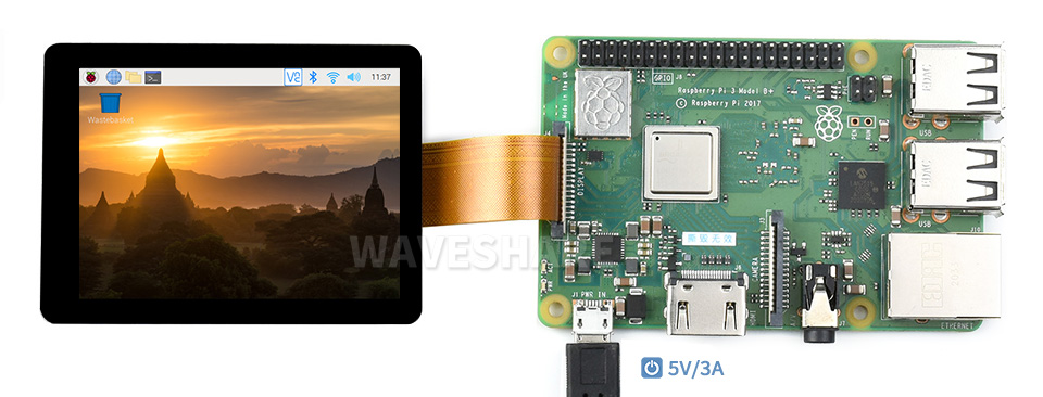 2.8 英寸 DSI 触控屏