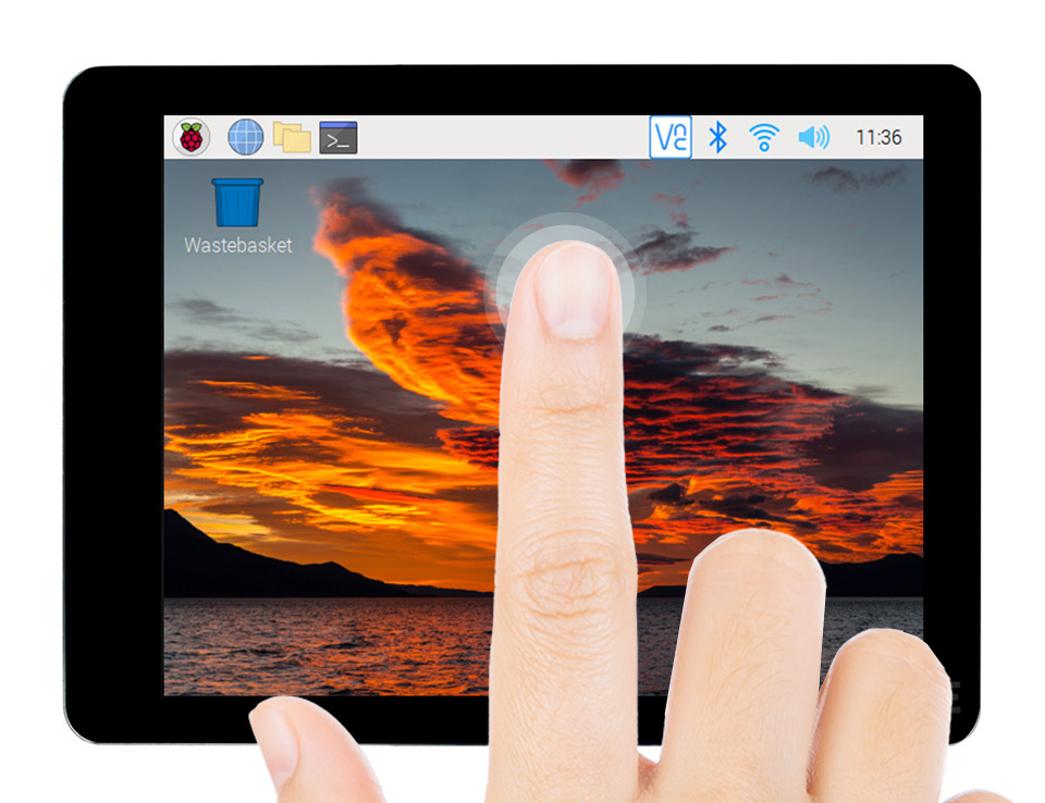 2.8 英寸 DSI 触控屏电容式五点触摸