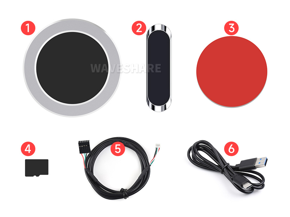 2.1inch USB Monitor W 配置清单