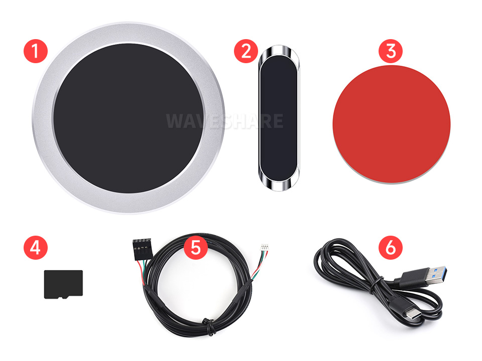 2.8inch USB Monitor W 配置清单