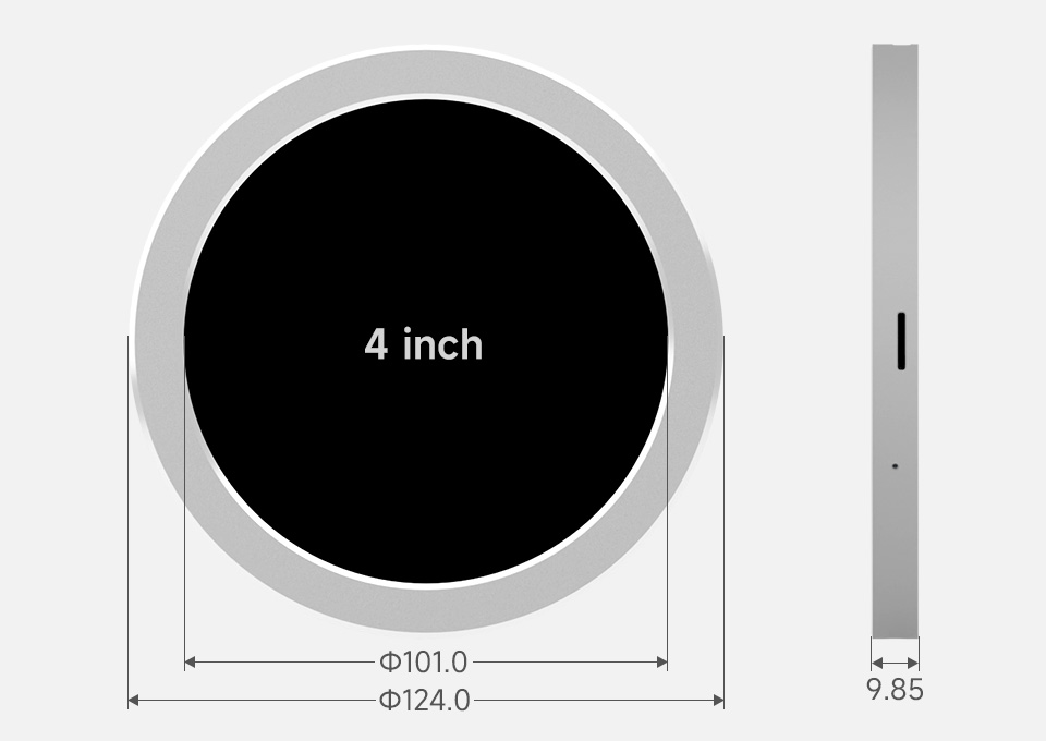 USB 水冷屏产品尺寸