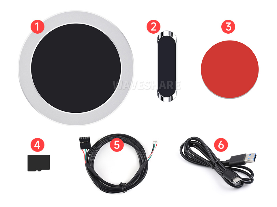 3.4inch USB Monitor W 配置清单