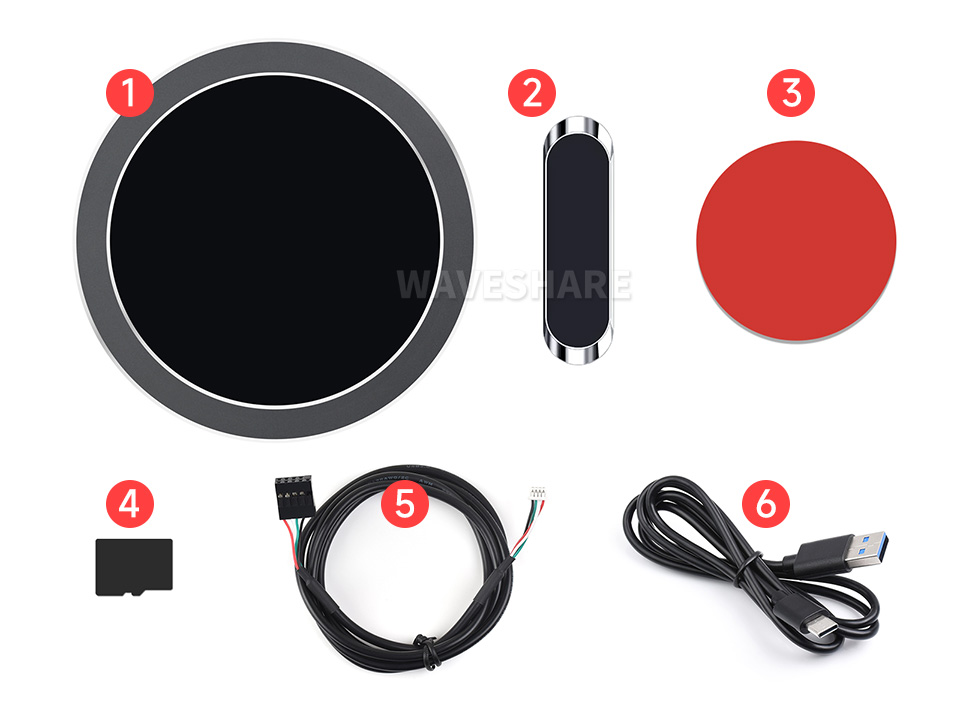 4inch USB Monitor B 配置清单