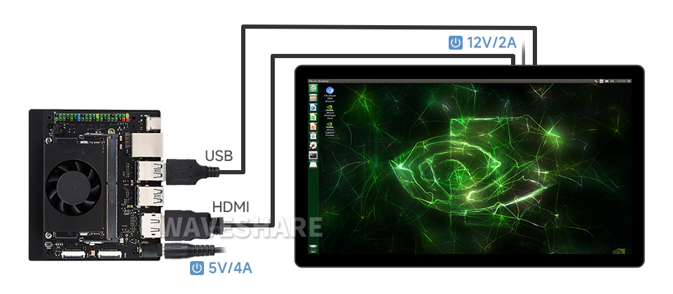 21.5 英寸电容触控屏