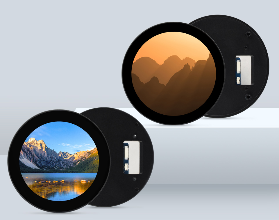 3.4/4 英寸圆形触控屏