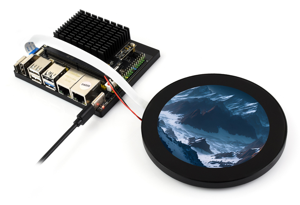 3.4/4 英寸圆形触控屏接入 Luckfox Omni3576