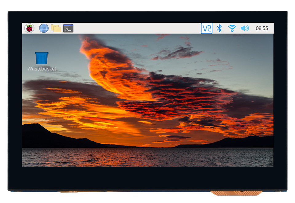 4.3 英寸 DSI QLED 触控屏
