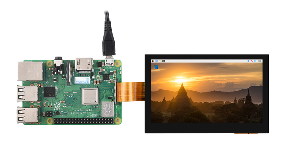 4.3 英寸 DSI 显示屏/触控屏