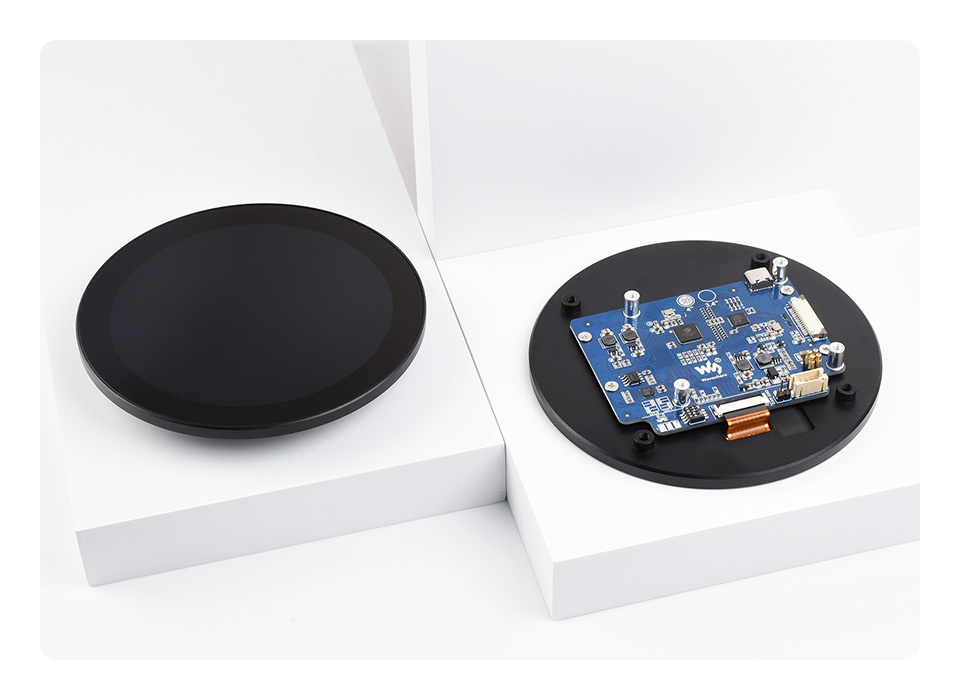 4 英寸圆形触控屏产品展示