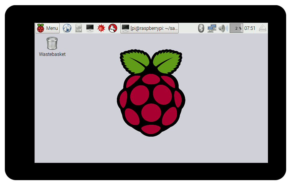 4 英寸 DSI 触控屏
