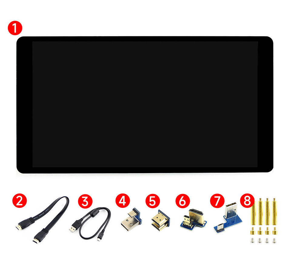 5.5 英寸 2K 触控屏配置清单