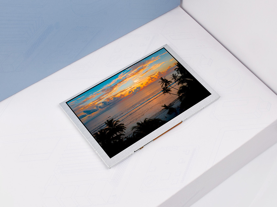 5 英寸 DSI 显示屏/触控屏产品展示