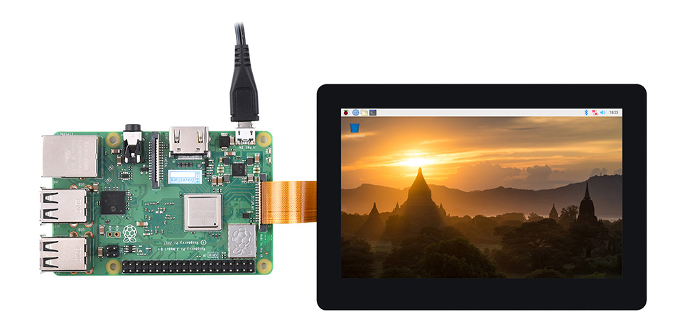 5 英寸 DSI 显示屏/触控屏