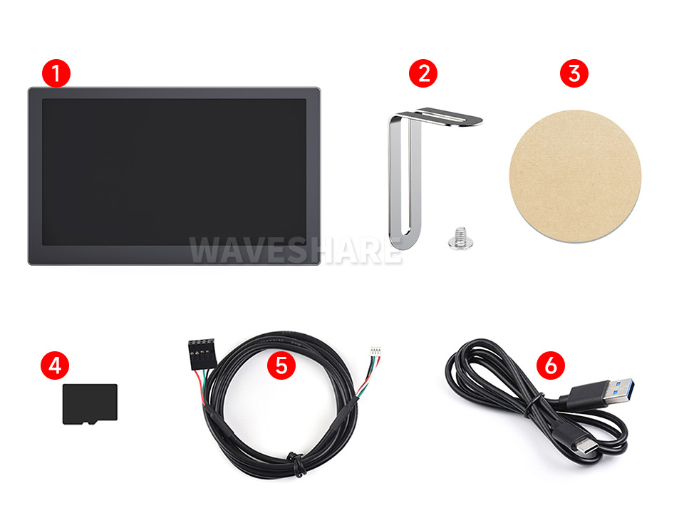 8inch USB Monitor B 配置清单