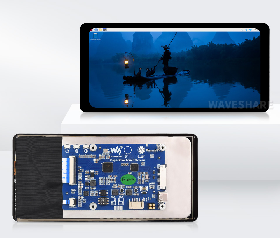 6.25 英寸触控屏