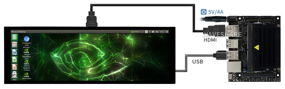 接入人工智能板Jetson Nano