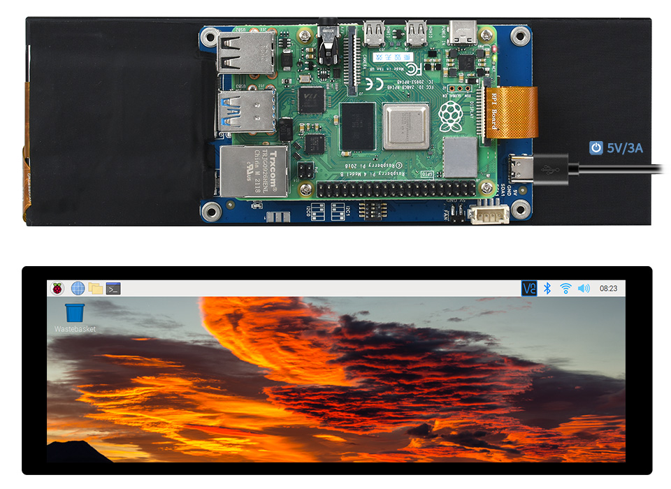 7.9 英寸 DSI 触控屏