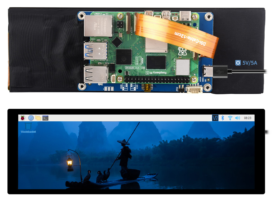 7.9 英寸 DSI 触控屏