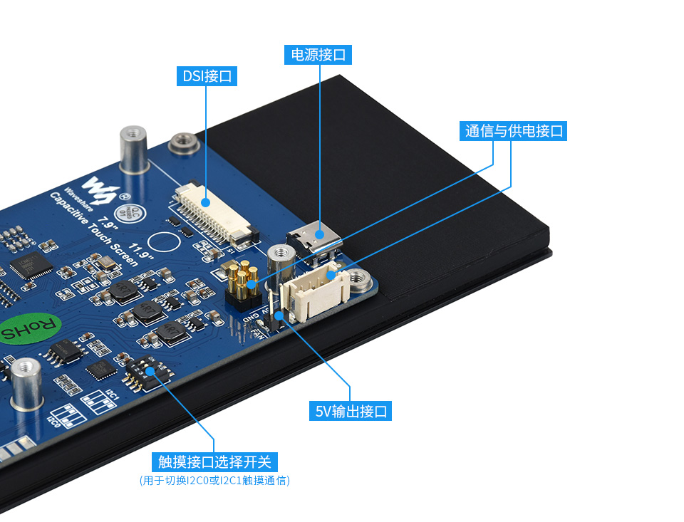7.9 英寸 DSI 触控资源简介