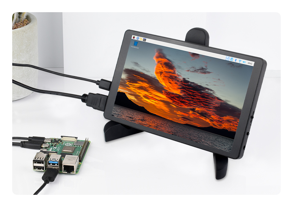 8 英寸高色域触摸显示器接口简介