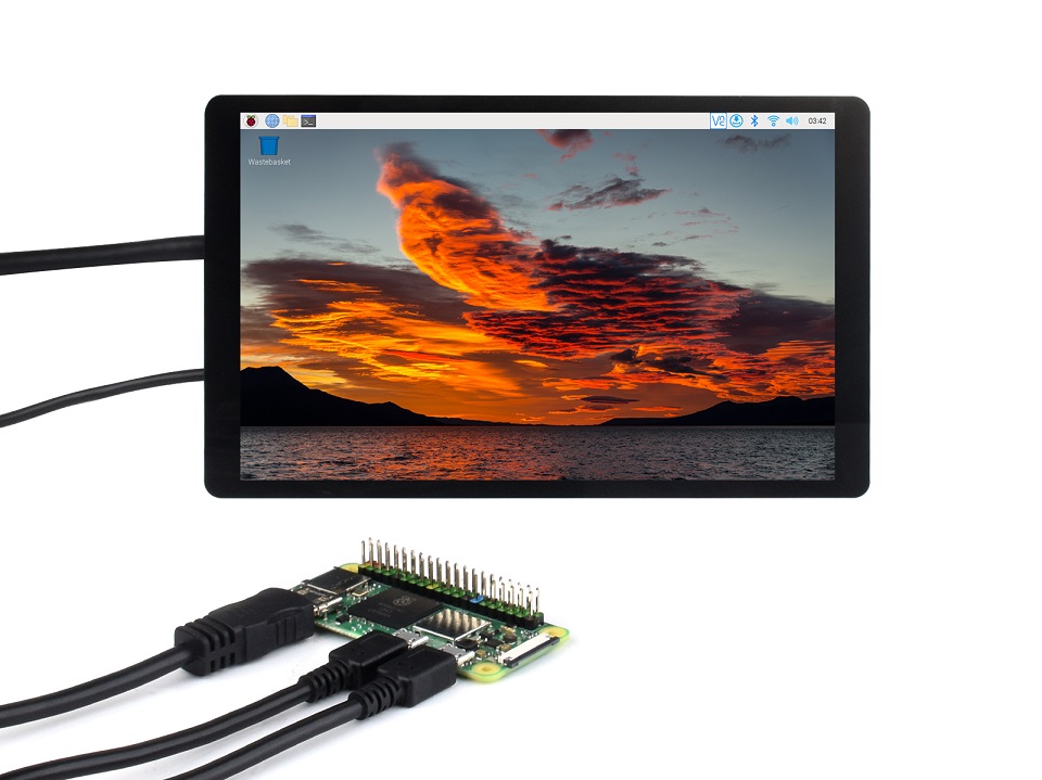 7 英寸 QLED 触控屏产品展示