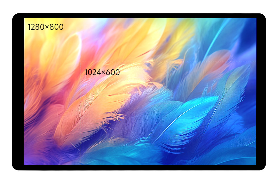 5英寸电容触控屏宽视角 IPS 显示面板高清分辨率