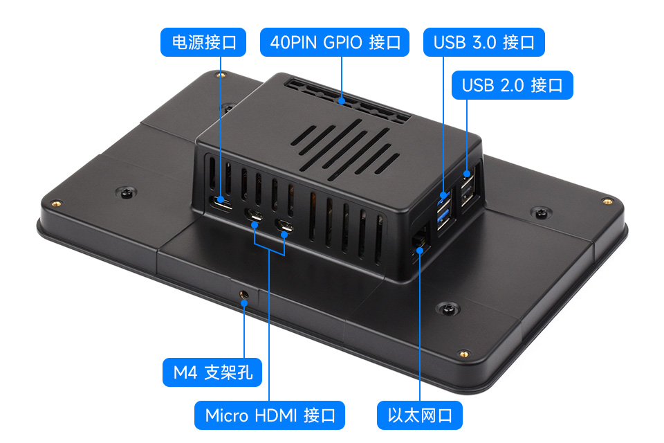 7 英寸 DSI 显示屏/触控屏接口说明