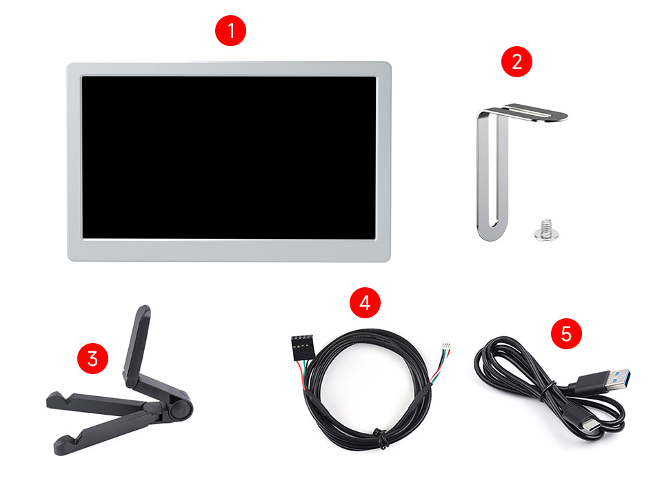 7inch Side Monitor W 配置清单