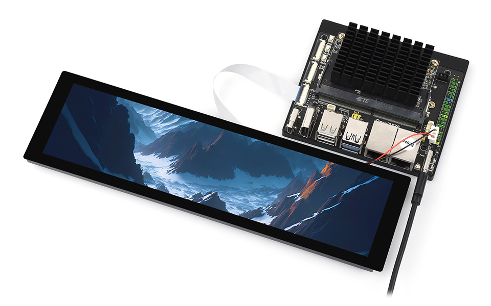 8.8 英寸 DSI 触控屏接入 幸狐Luckfox Omni3576