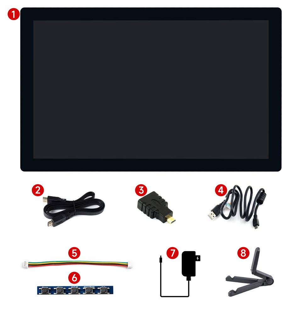 9 英寸 QLED 触控屏配置清单