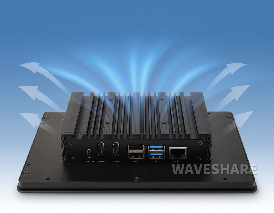 树莓派5工业HMI触控一体机散热性能