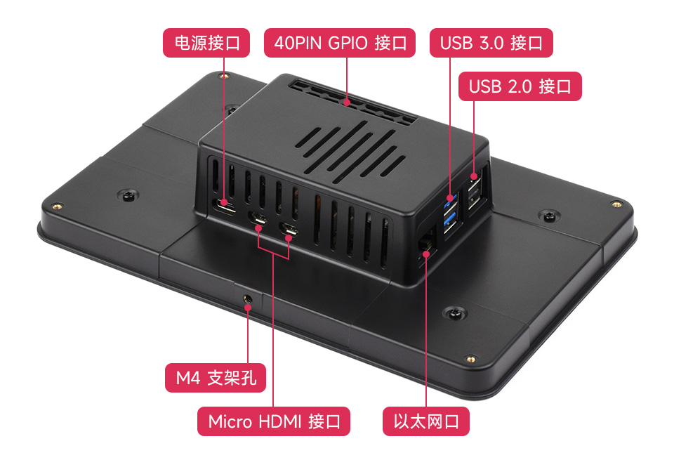 7 英寸 DSI 显示屏/触控屏接口说明