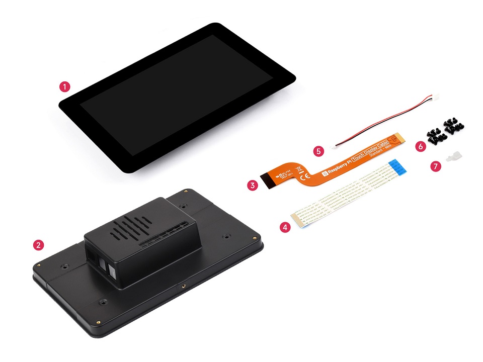 7 英寸触控屏标准版尺寸