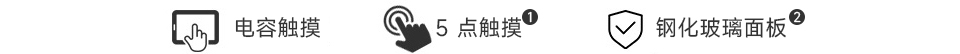7.9 英寸 DSI 触控屏电容式五点触摸