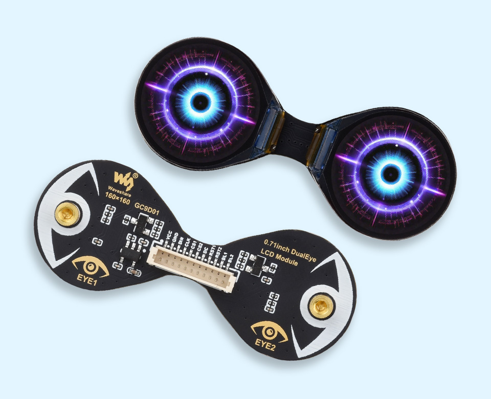 0.71 英寸 LCD 扩展板