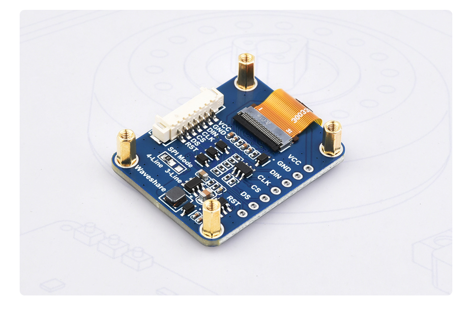 0.96 英寸 OLED 模块产品展示